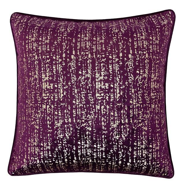 Belle Purple 20" X 20" Pillow, Purple Half Price Furniture