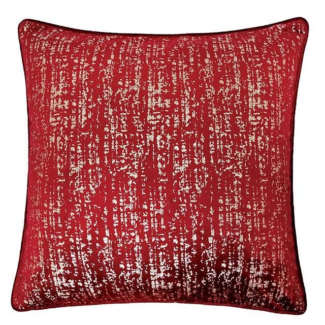 Belle Red 20" X 20" Pillow, Red Half Price Furniture