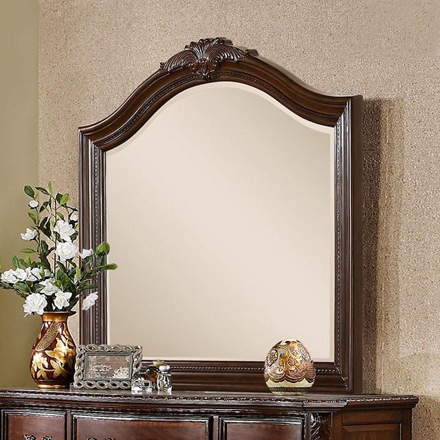 Bellefonte Brown Cherry Mirror Half Price Furniture