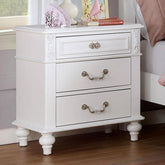 BELVA Night Stand w/ USB Outlet Half Price Furniture