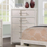 BERENICE Chest, White Half Price Furniture