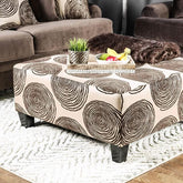 Bonaventura Brown Ottoman Half Price Furniture