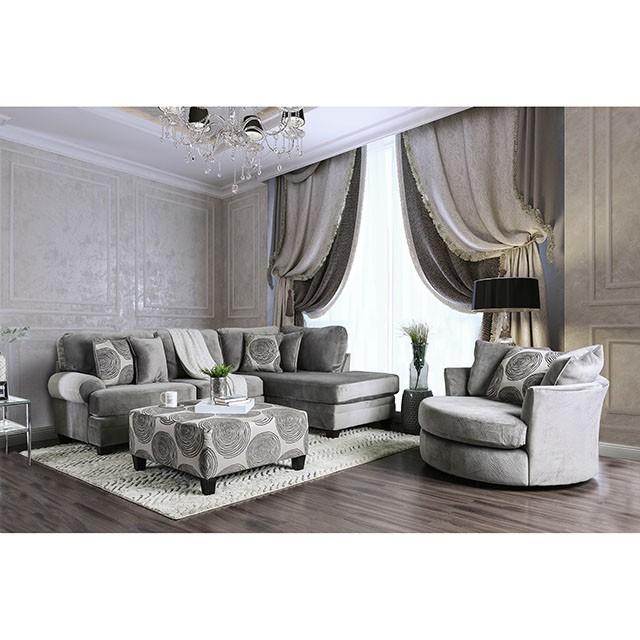 Bonaventura Gray Sectional Half Price Furniture