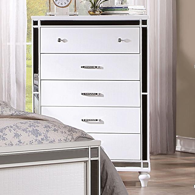 BRACHIUM Chest, White Half Price Furniture