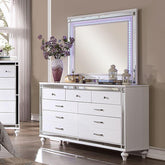 BRACHIUM Dresser, White Half Price Furniture