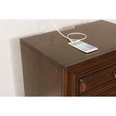 Brandt Brown Cherry Night Stand Half Price Furniture