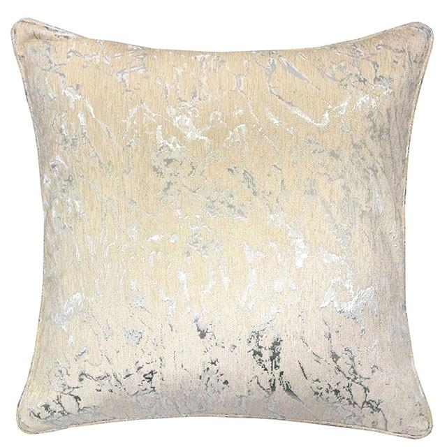 Bria Light Beige 20" X 20" Pillow, Ecru Half Price Furniture