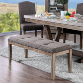 Bridgen Natural/Brown Bench Half Price Furniture