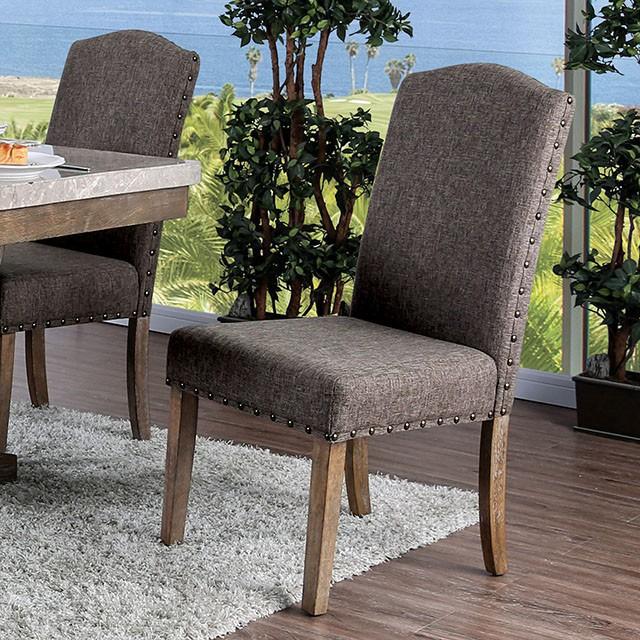 Bridgen Natural/Brown Side Chair (2/CTN) Half Price Furniture