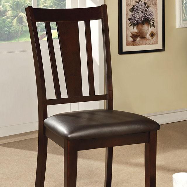 Bridgette I Espresso Side Chair (2/CTN) Half Price Furniture