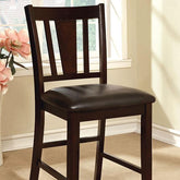 Bridgette II Espresso Counter Ht. Chair (2/CTN) Half Price Furniture