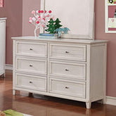 Brogan Antique White Dresser Half Price Furniture