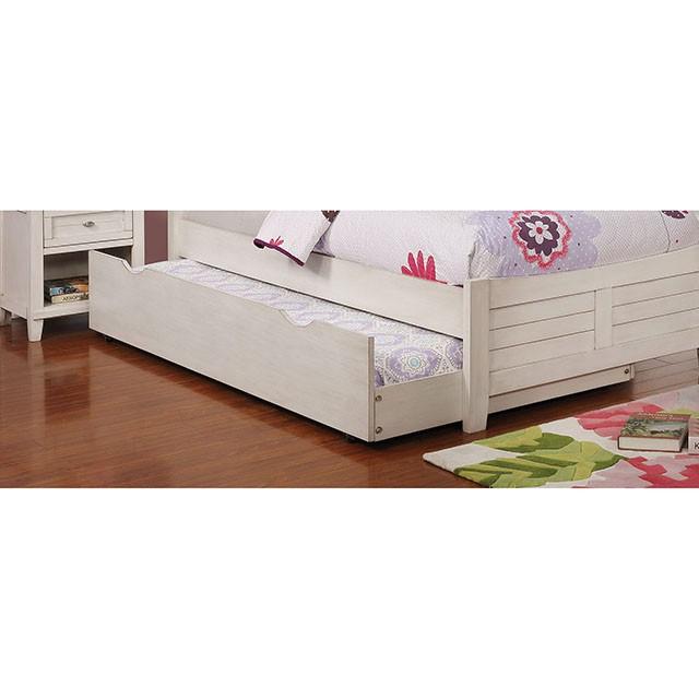 BROGAN Antique White Trundle/Drawers Half Price Furniture