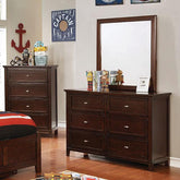 Brogan Brown Cherry Dresser Half Price Furniture