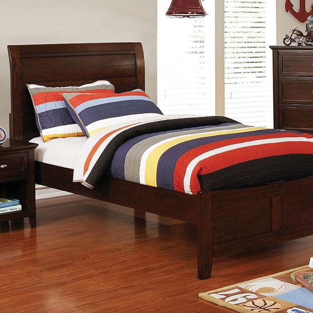 Brogan Brown Cherry Full Bed Half Price Furniture