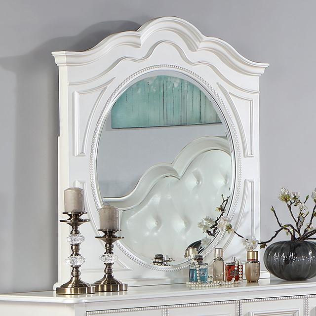 CADENCE Mirror, White Half Price Furniture