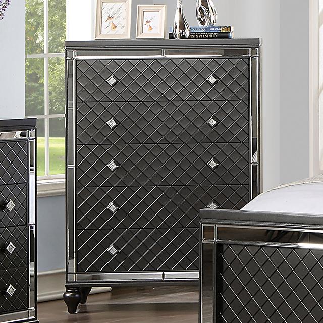 CALANDRIA Chest, Gray Half Price Furniture