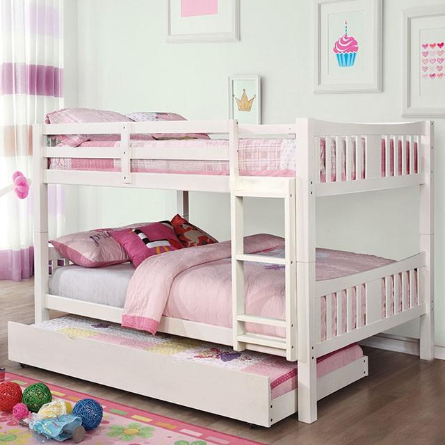 CAMERON Full/Full Bunk Bed Half Price Furniture