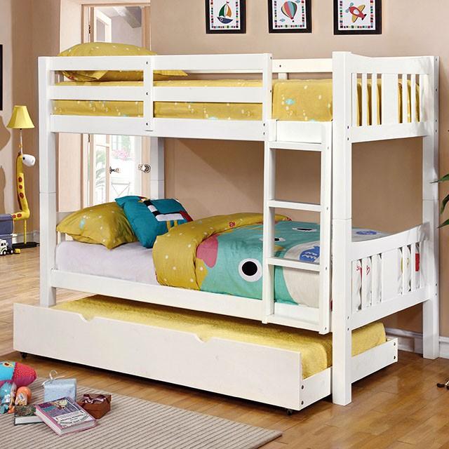 CAMERON Twin/Twin Bunk Bed Half Price Furniture