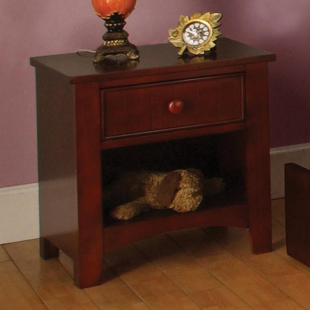 Cara Cherry Night Stand Half Price Furniture