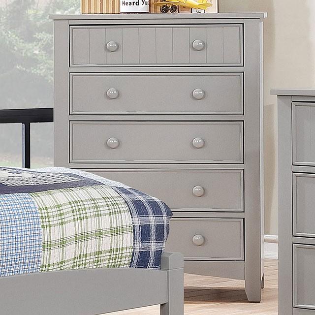 Caren Gray Chest Half Price Furniture