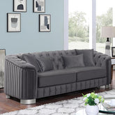 CASTELLON Sofa, Dark Gray Half Price Furniture