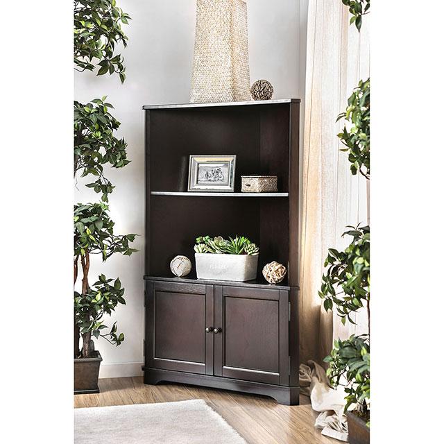 Cavan Dark Walnut Bookshelf Half Price Furniture