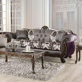 CONCETTO Sofa, Purple/Gray Half Price Furniture