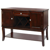 Edgewood I Espresso Server Half Price Furniture