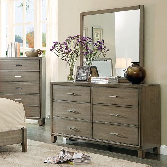 ENRICO I Gray Dresser Half Price Furniture