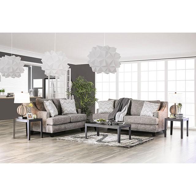 Erika Gray Love Seat Half Price Furniture