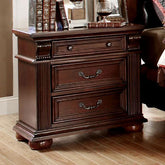 Esperia Brown Cherry Night Stand Half Price Furniture