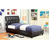 Hendrik Espresso Twin Bed Half Price Furniture