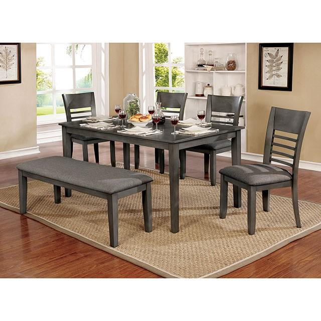 Hillsview Gray Dining Table Half Price Furniture