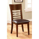 HILLSVIEW I Brown Cherry Side Chair (2/CTN) Half Price Furniture