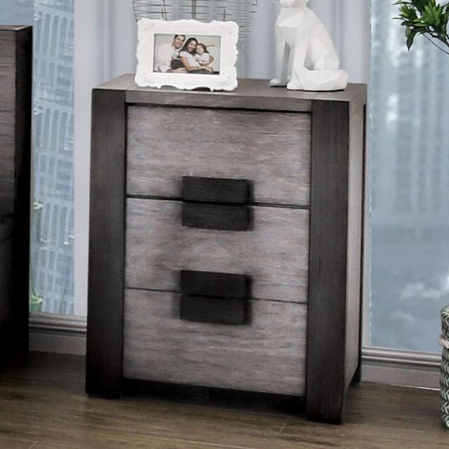 Janeiro Gray Night Stand Half Price Furniture