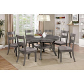 Juniper Gray Round Table Half Price Furniture
