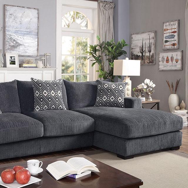 KAYLEE L-Shaped Sectional, Right Chaise - Sectional - Half Price Furniture