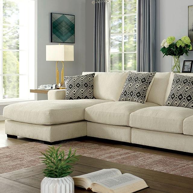 KAYLEE Large L-Shaped Sectional Half Price Furniture