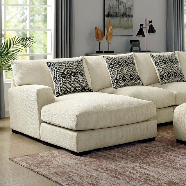 KAYLEE U-Shaped Sectional Half Price Furniture