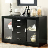 Luminar Black Server Half Price Furniture