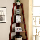 Lyss Cherry Ladder Shelf Half Price Furniture