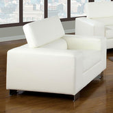 Makri White Chair, White Half Price Furniture