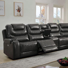 MARIAH Power Sectional + Power Recliner - Half Price Furniture