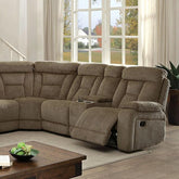 Maybell Mocha SECTIONAL, MOCHA Half Price Furniture