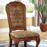 Medieve Antique Oak Side Chair (2/CTN) Half Price Furniture