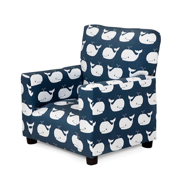 MOBEE Kids Chair, Navy Half Price Furniture