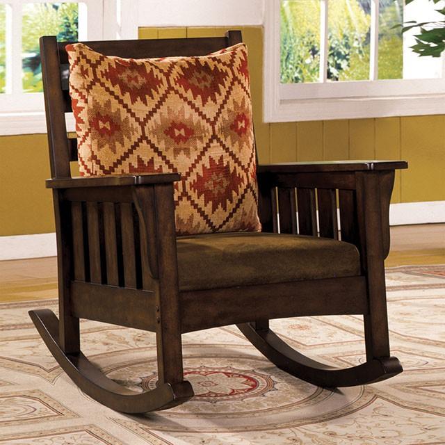 Morrisville Dark Oak Rocking Chair Half Price Furniture