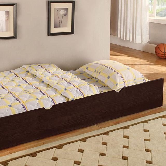 OMNUS Dark Walnut Trundle Half Price Furniture