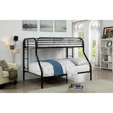 Opal Black Twin/Full Bunk Bed Half Price Furniture